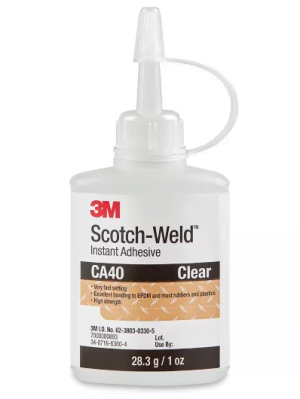 CA-40 ADHESIVO INSTANTÁNEO P/VINILO Y PLÁSTICO SCOTCH-WELD™ 28.3GR