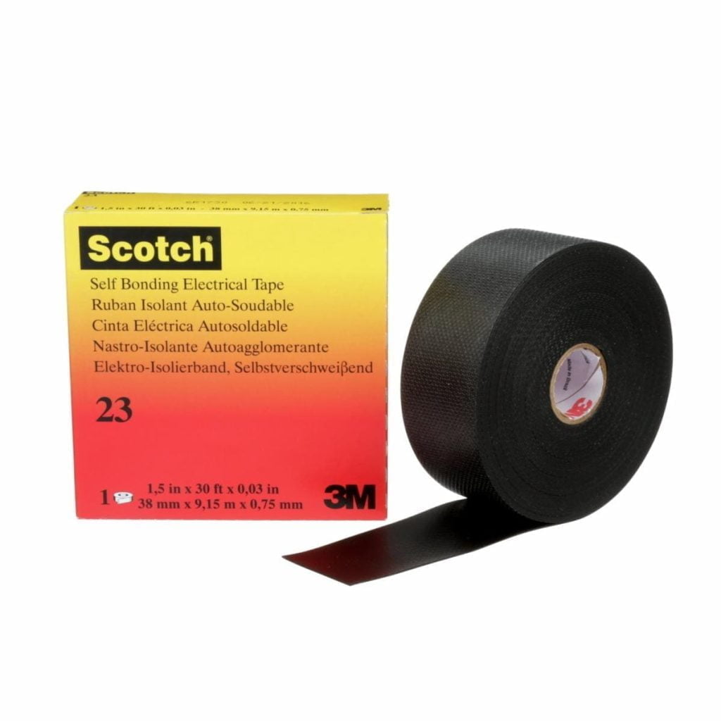 CINTA ELÉCTRICA DE HULE AUTOFUSIONABLE SCOTCH® 23 - Artículos