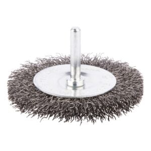 D-39986 CARDA DE ALAMBRE CIRCULAR MAKITA® PARA TALADRO 75MM, CEPILLO RIZADO, PARA METAL